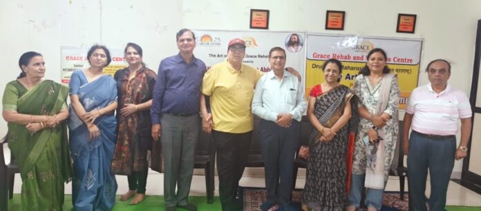 ग्रेस रिहैब एंड वेलनेस सेंटर में ड्रग्स विरोधी दिवस संपन्न