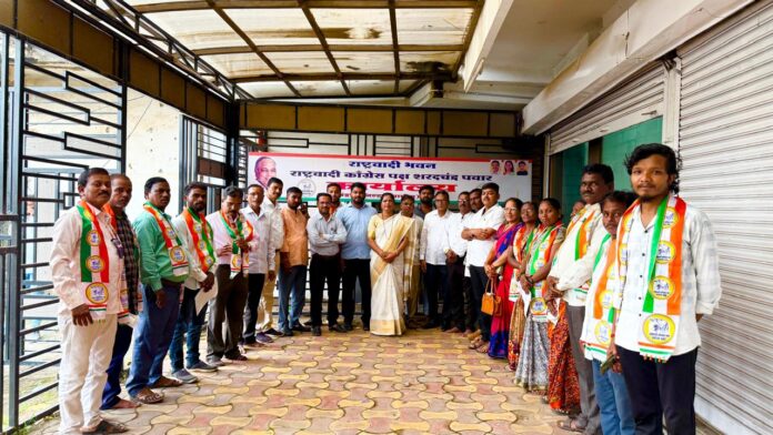 Nationalist Congress Party Sharad Chandra Pawar joins the party