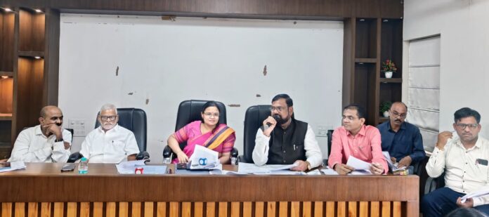 Discussion meeting regarding pending issues of Ashram School teachers and staff